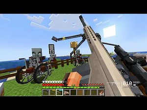 Pillagers Begged Me for REVENGE After a Guard Villager DESTROYED Them with MODERN WEAPONS! 💥😱