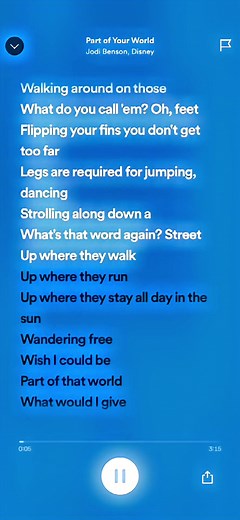 Part Of Your World || #disney #fyp #lyrics #lyricsvideo #viral #fypage #disneylyrics #viralvideo #foryoupage #thelittlemermaid #airel