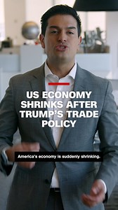 The US economy just had its worst quarter since 2022 as President Donald Trump's significant trade policy changes unnerved consumers and businesses. CNN's Matt Egan explains why it doesn't mean the economy is in a recession — yet. | CNN