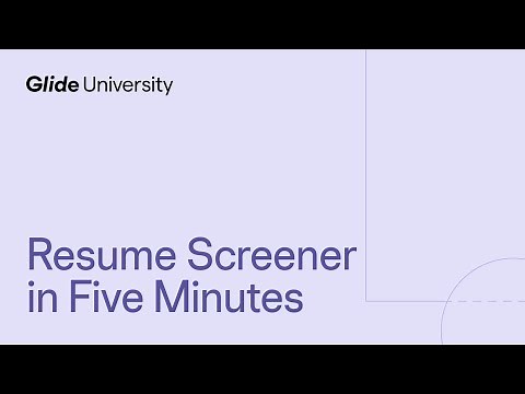How to build an AI agent without code in 5 minutes (using Glide)