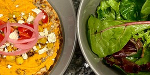 Mediterranean Smash Pitas