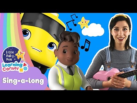 Singing with the Bus Driver Song | Sing Along Corner | Learning Videos For Kids | Homeschool Cartoon