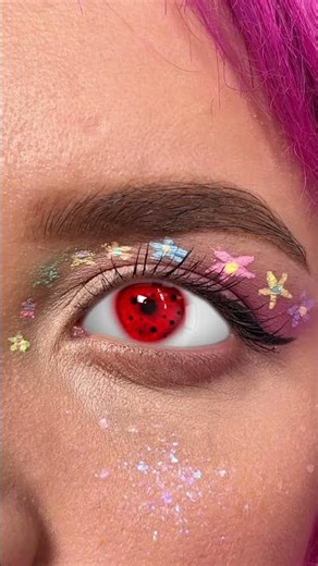 🌈 Amazing Ladybug Color Change! 🐞 #shorts