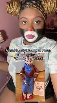 howdy doody to Pixar origins of woody explained #toystory #howdydoody #evolutionofwoody #toyhistory