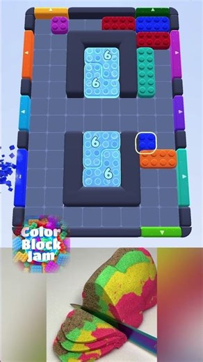 Fast game #gameplay #satisfying #viral #colorblock