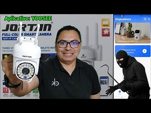 Yoosee app how to configure JORTAN JT-81610QJ Wi-Fi Camera by QR CODE