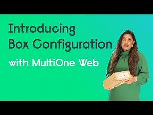 Introducing Box Configuration with MultiOne Web