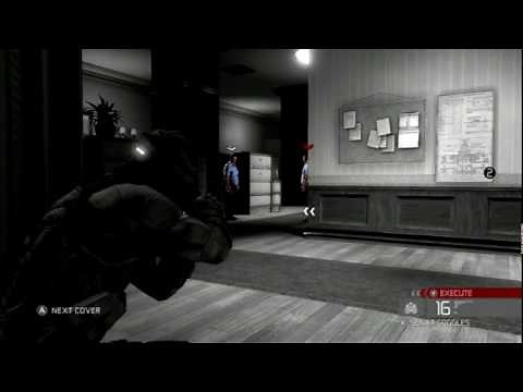 Splinter Cell: Conviction Co-Op Story Mode Walk-Through(gameplay)