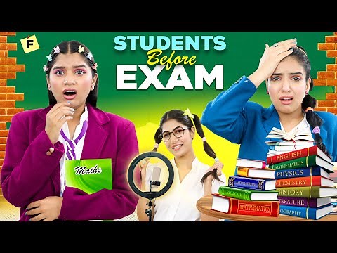 Students Before Exams | Topper vs Failure | Anaysa