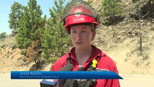 Update on Carmi Avenue wildfire near Penticton