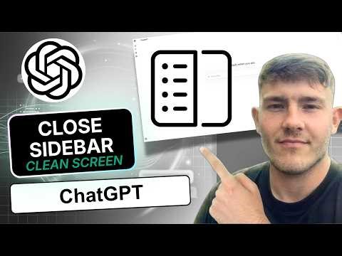 How To Close Sidebar On ChatGPT