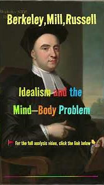 Berkeley | Is the Universe a Mind? Idealism and the Mind–Body Problem #ethics #philosophy #soul
