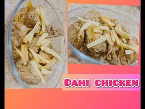 Dahi chicken || quick & easy recipe by zehra's kitchen ❤