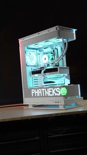 This Case has a Build In Matrix LED Screen! Phanteks Evolv X2 Matrix
