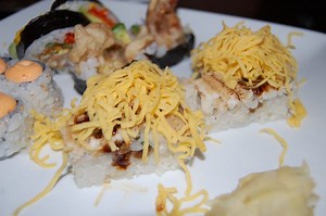 Anago Hako Sushi Roll from Hibino