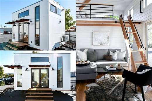 Tru Form Tiny's 248-Square-Foot Urban Park Studio Home is Perfect for Digital Nomads