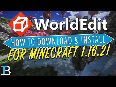 How To Download & Install World Edit in Minecraft 1.16.2 (Single Player w/ Forge!)