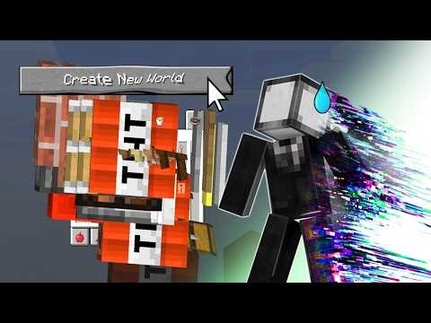 CORROMPÍ mundos de MINECRAFT y este es el resultado...