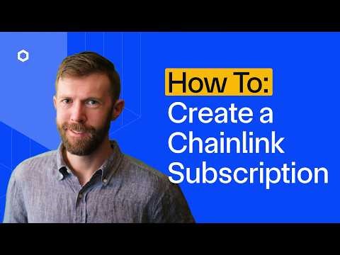 Creating a Functions Subscription | Chainlink Tutorial (3 of 5)