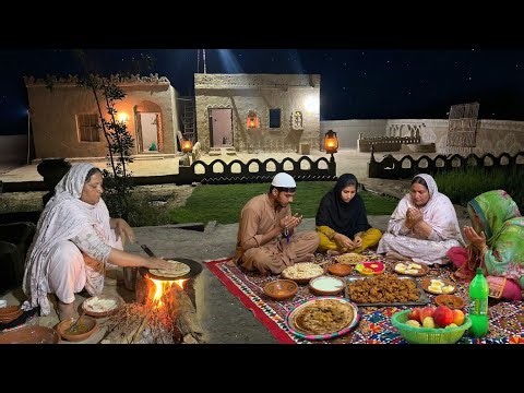 Village Women Sehri & Iftar Routine in Ramadan | Pakistani People Village Life | Stunning Punjab