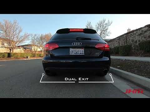 JHM Audi B8/B8.5 A4 2.0T TFSI Performance 3" Exhaust Systems