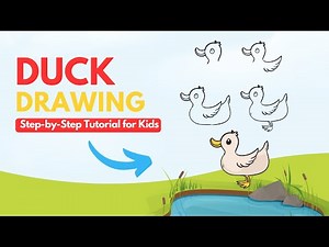 How to Draw A Duck – Step-by-Step Guide 🦆