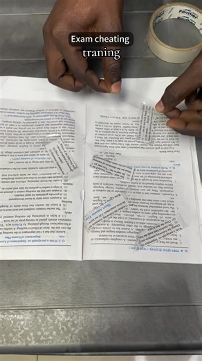 Exam Cheating Training: Learn the Funny Ways