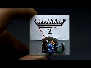 DIY Analog Voltmeter