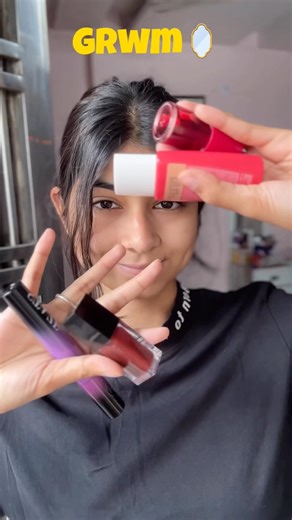 *GRWM* by using 4 products ❤️#ytshorts #trendingshorts #viral #makeuptutorial #grwm #foryou