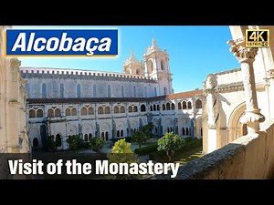 Visit of Alcobaça Monastery, 4K