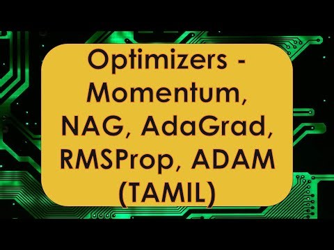 Deep Neural Network | All Major Optimizers in One GO - Momentum, AdaGrad, NAG, RMSProp, Adam| Tamil