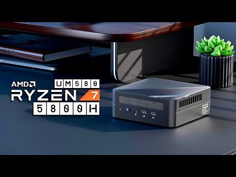 UM580 First Look, This New Ryzen 5800H Mini PC Puts The Power Down! Hands-On