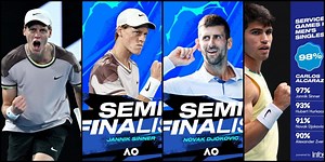 Pagina 1 | Immenso Sinner, oltre il dolore: schiantato Rublev in tre set, ora Djokovic