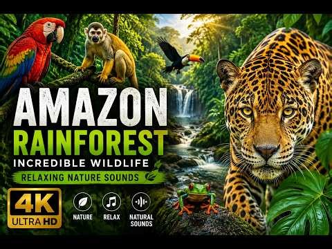 Amazon Rainforest 4K: Incredible Wildlife of the World's Largest Tropical Forest