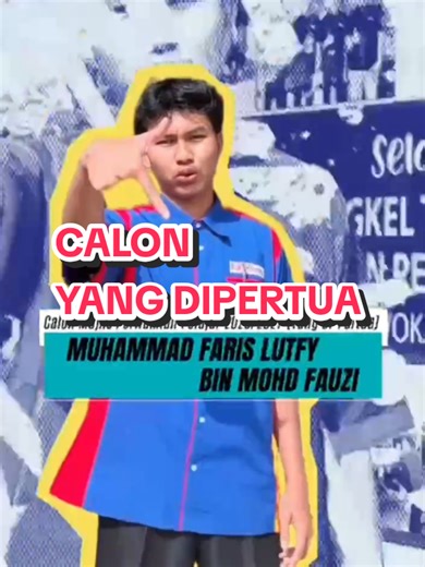 🗳️ JOM UNDI | CALON MPP 2026/2027 Nama Penuh: Muhammad Faris Lutfy bin Mohd Fauzi Jawatan Dipohon: Yang Di-Pertua (YDP) Program: Penyejukan dan Penyaman Udara Semester: 2 Manifesto Utama: 1️⃣ Menyediakan perkhidmatan fotostat dan pencetak (printer) di kawasan blok kolej kediaman 2️⃣ Mempergiat hebahan maklumat berkaitan bantuan dana surau 3️⃣ Menyelaras Bantuan Khas MPP bagi pelajar yang ditimpa musibah atau bencana ✨ Setiap undi anda membawa kepercayaan, harapan dan masa depan bersama ✨ 🤝🏻 U
