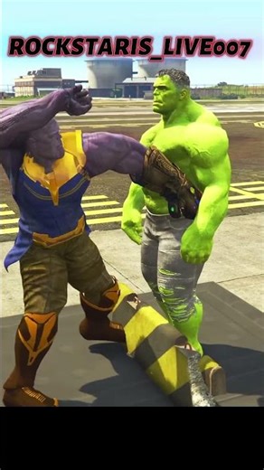 Who Is Stronger? Hulk vs Giant – Epic Slap Battle! 😱 #shorts #viral #animation #cartoon #gtav