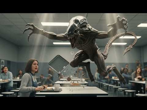 Ella Solo Quería Comer… Hasta Que El Alien La Obligó A Mostrar Lo Que Es Un Humano | HFY