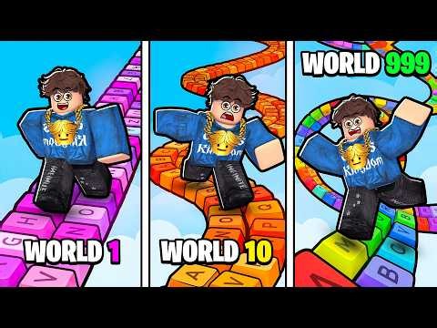 Completing EVERY WORLD in Roblox Keyboard Escape!