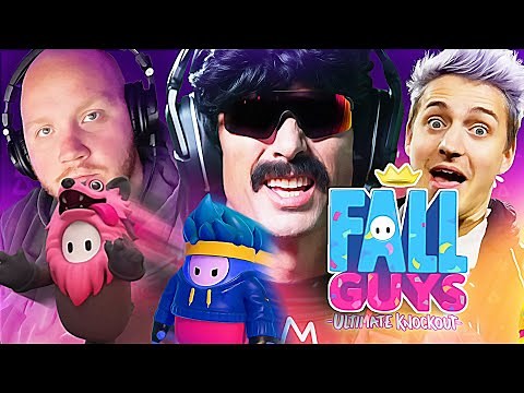 NINJA Streamsnipes DrDisrespect and TimTheTatMan in FALL GUYS