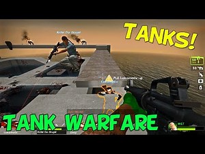 Left 4 Dead 2 Tank Warfare! - L4D Funny Moments