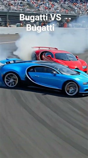 Bugatti VS Bugatti race