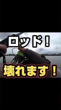 【ロッド！壊れました！My rod broke！】 #釣具 #fishing #釣り