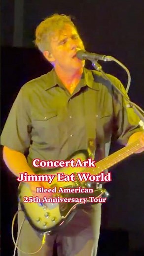 Jimmy Eat World: The Middle (clip 2/2) - Moody Amphitheater Austin, TX 9/9/2026 ￼