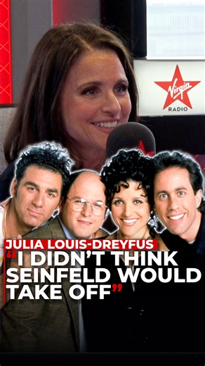 4.7K views · 13 reactions | 'We were just a bunch of kids making a show that was unlike anything on TV!' Julia Louis-Dreyfus didn't think hit sitcom Seinfeld would take off  | Virgin Radio UK | Facebook