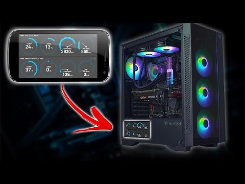 Use phone as PC sensor panel | Easy & CHEAP DIY PC sensor panel/secondary monitor using a phone