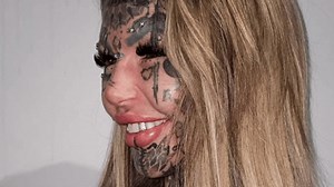 What ‘Australia’s most tattooed woman’ looked like before spending £212,000 on body modifications