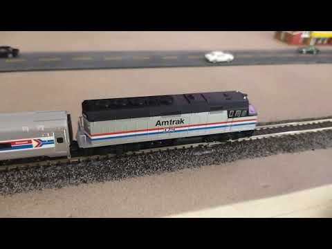 Kato N Scale F40PH Phase III/I 1980's Southern California Amtrak !