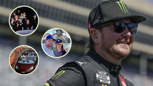Kurt Busch shares his Disneyland ‘photo dump’ with girlfriend Lyda Moore following a visit after almost three decades