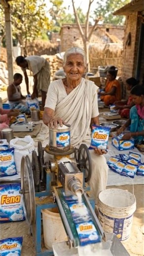 Desi machine for making detergent powder #deshijugad #deshimashin #shortvideo