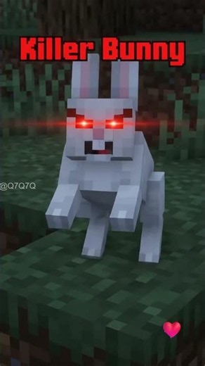 The Killer Bunny Minecraft's Banned Mob